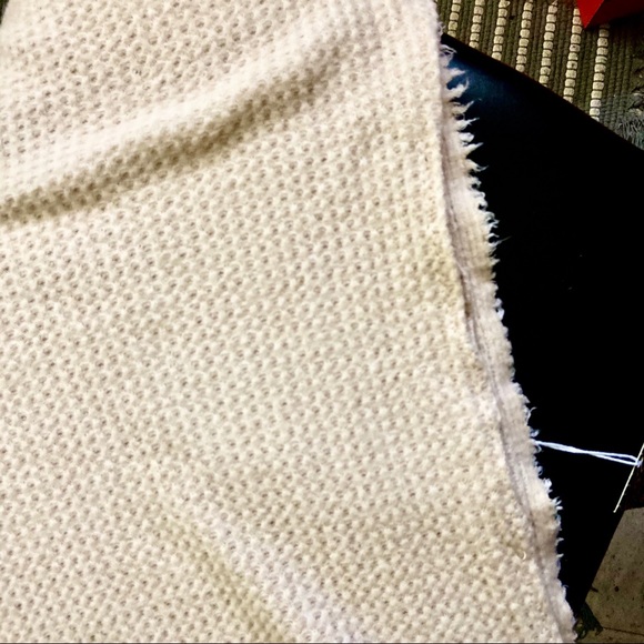 New Tan Textured Infinity scarf | Wrap Neck Scarf - Picture 6 of 8